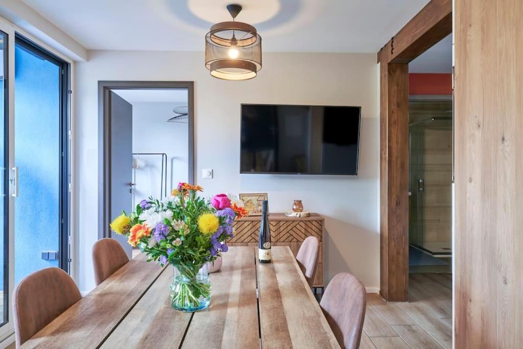 L'Alsacien Centre Ville 2 Chambres Et Terrasse Colmar Ngoại thất bức ảnh