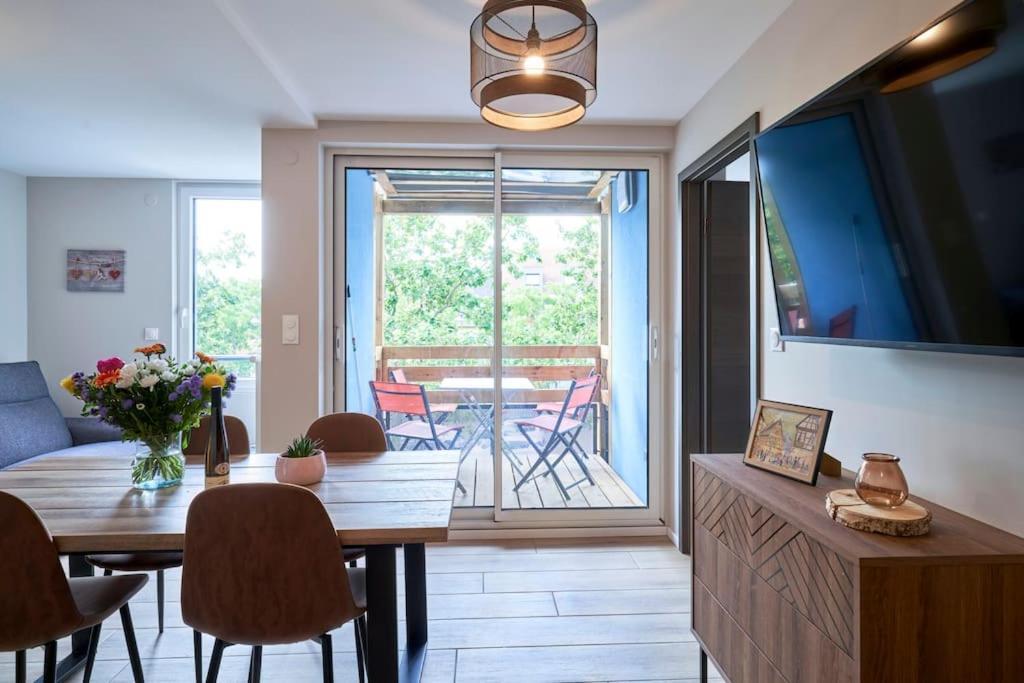 L'Alsacien Centre Ville 2 Chambres Et Terrasse Colmar Ngoại thất bức ảnh